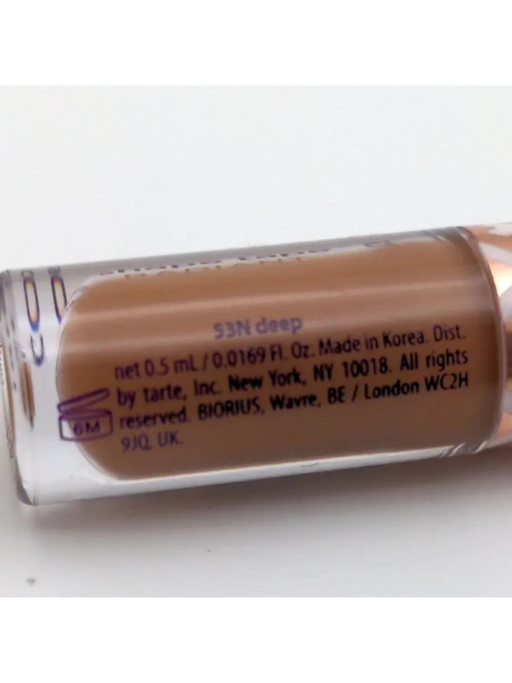 MINI Tarte Shape Tape Radiant Concealer: 53N Deep (Neutral)